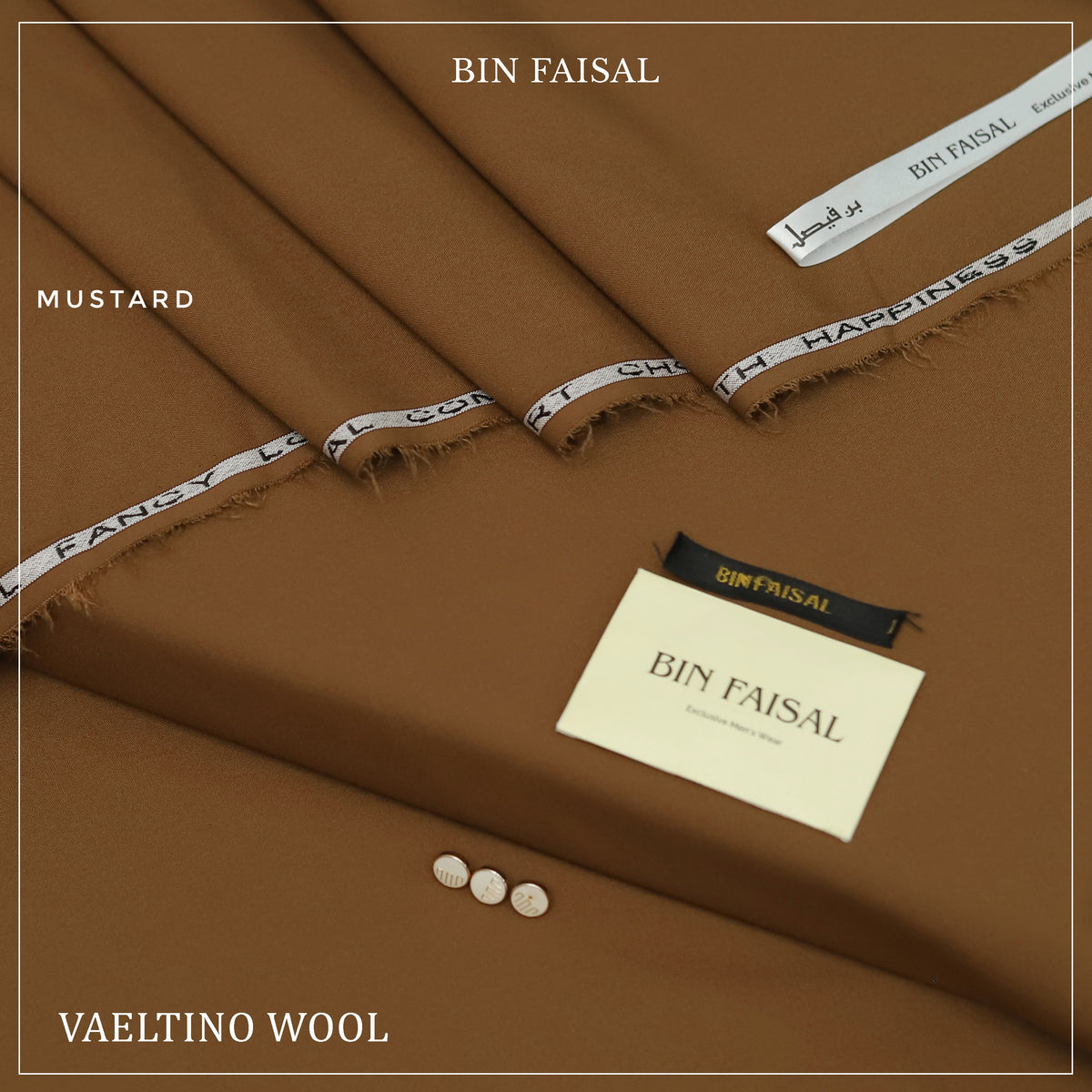 Valetino Wool -Mustard