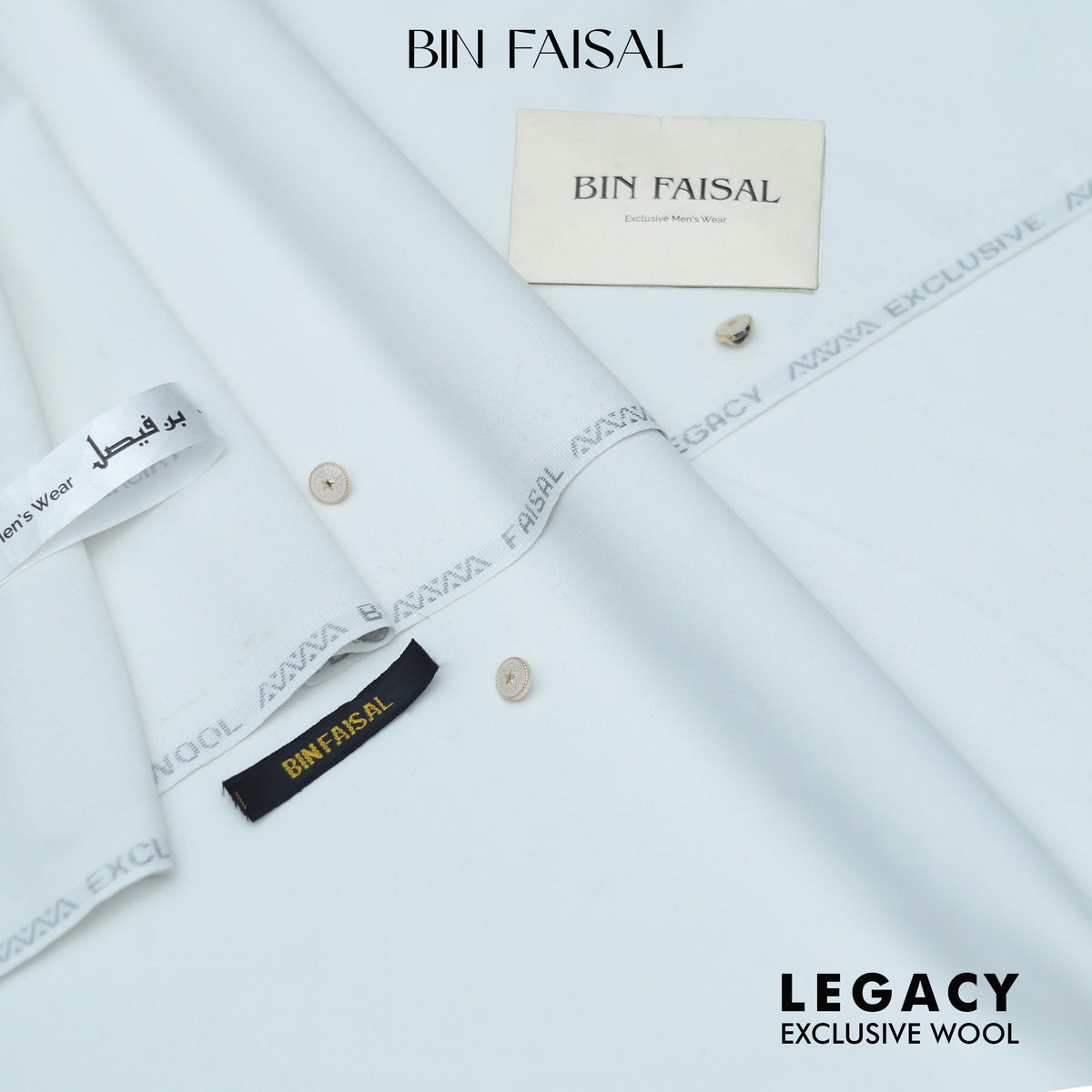 LEGECY EXCLUSIVE WOOL BY BIN FAISAL