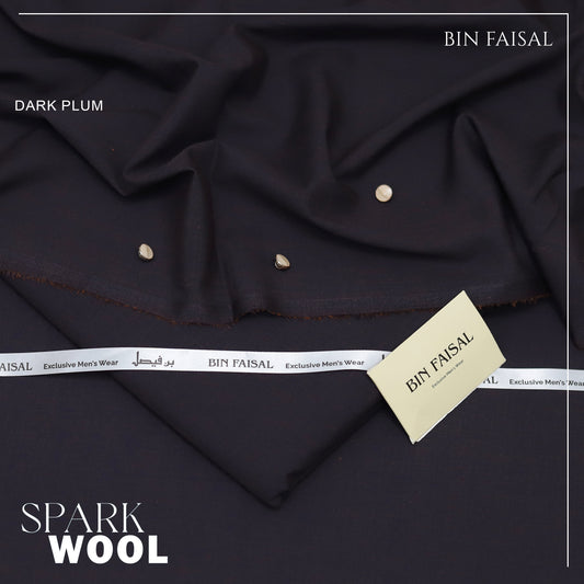 SPARK WOOL -DARK PLUM