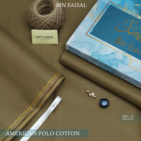 Elite Gold American Polo Cotton"-Mehandi
