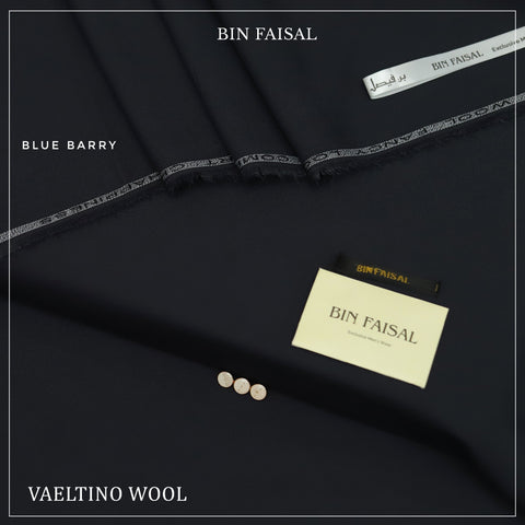 Valetino Wool -Blue Barry