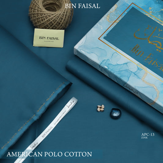 Elite Gold American Polo Cotton"-Zink