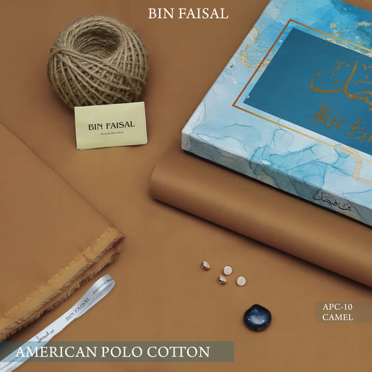 Elite Gold American Polo Cotton"-Camel