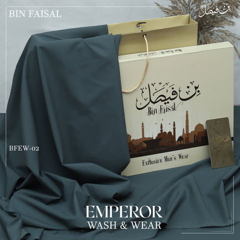 Emperor  Luxury Wash & Wear”-Zinc BFEW02