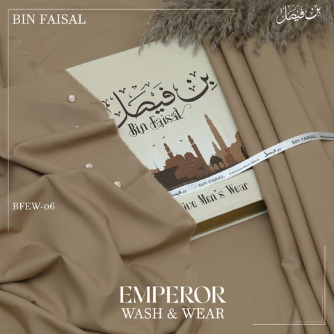 Emperor Luxury Wash & Wear”-Almond BFEW06