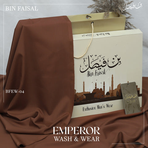 Emperor Luxury Wash & Wear”-Burnt Amber BFEW04