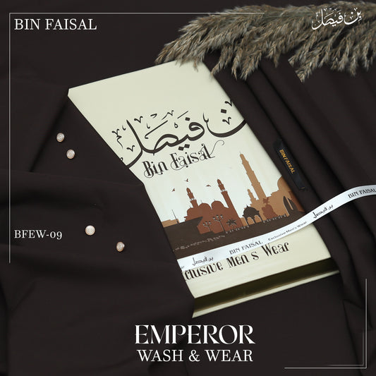 Emperor Luxury Wash & Wear”-Chocolate BFEW09