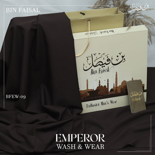 Emperor Luxury Wash & Wear”-Chocolate BFEW09