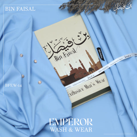 Emperor Luxury Wash & Wear”-Sky Blue BFEW14