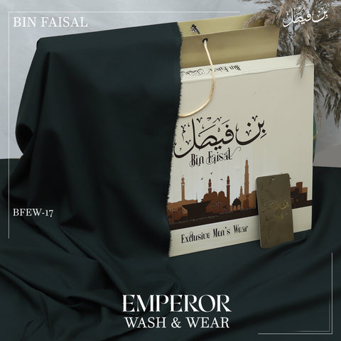 Emperor Luxury Wash & Wear”-Bottle Green BFEW17