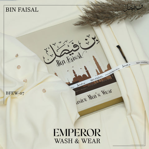 Emperor Luxury Wash & Wear”-Cream BFEW07