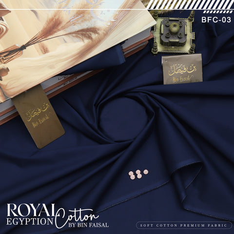Royal Elite Premium Egyptian Cotton"-Navy Blue BFRC03
