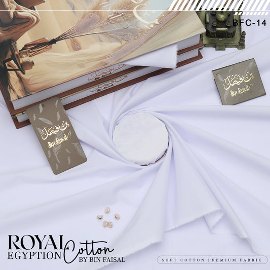 Royal Elite Premium Egyptian Cotton"-Pure White BFRC14