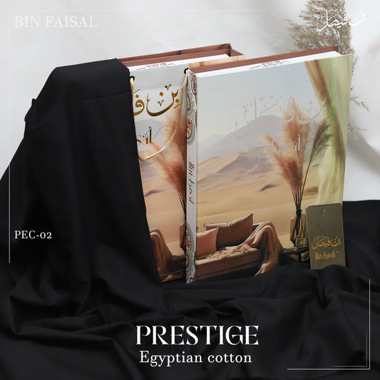 Prestige Luxury Egyptian Cotton”-Black PEC04