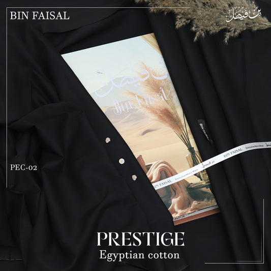 Prestige Luxury Egyptian Cotton”-Black PEC04