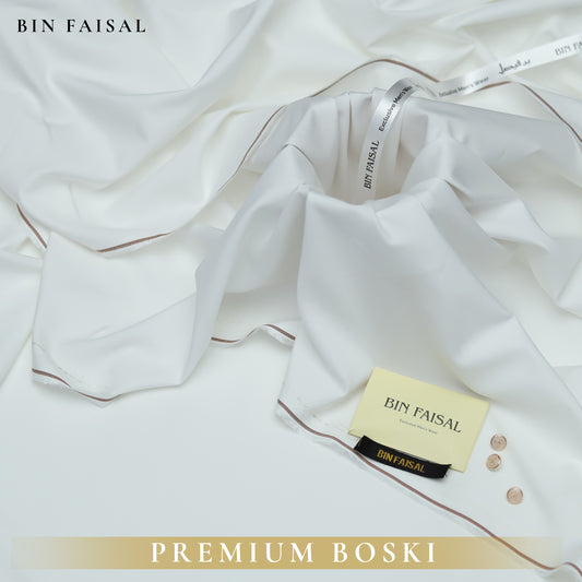 BIN FAISAL PREMIUM BOSKI :-OFF WHITE