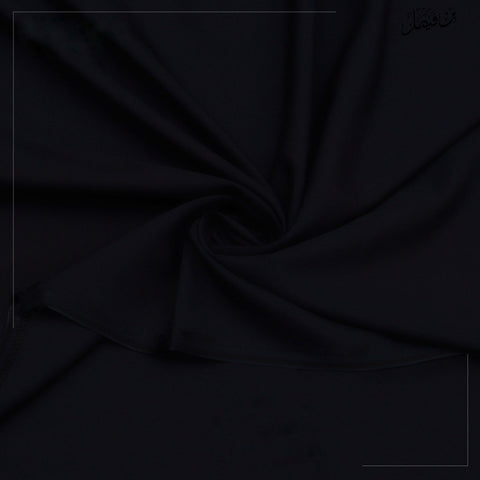 ATOM Wash & Wear Wrinkle Free | Premium Boski Feel Fabric | Black