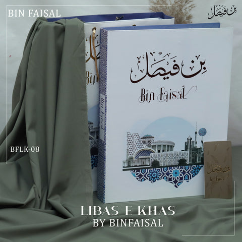 Libas E Khas Premium Winter Wash & Wear BFLK-08 - Forest Grey