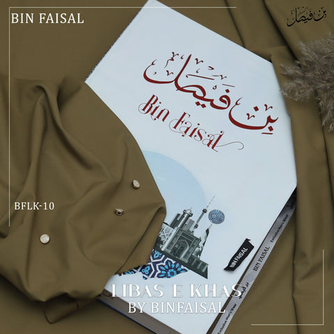 Libas E Khas Premium Winter Wash & Wear BFLK-10 - Olive Taupe