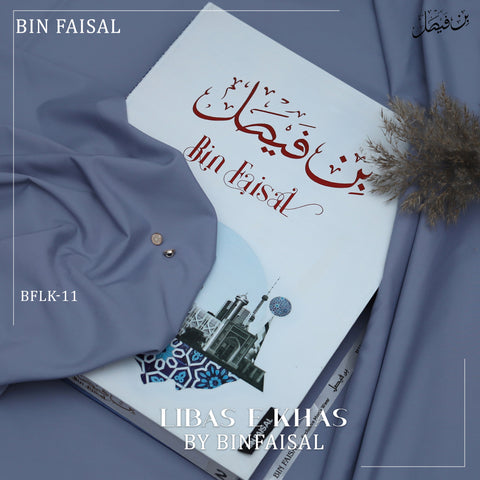 Libas E Khas Premium Winter Wash & Wear BFLK-11 - Lavender Blue