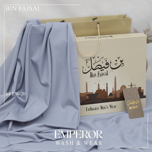 Emperor Luxury Wash & Wear”- Sliver BFEW20