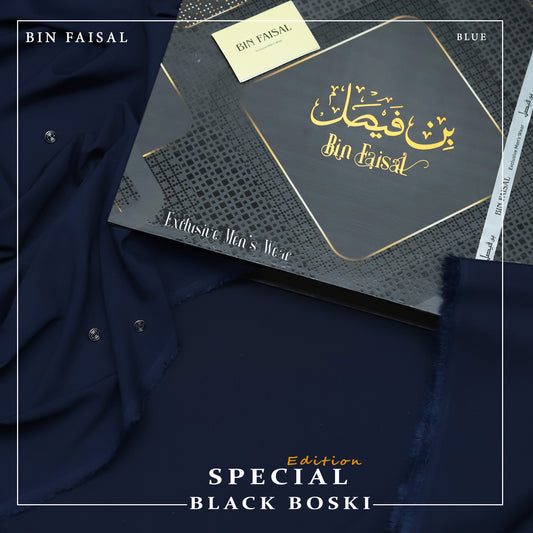 LUXURY BLACK EDITION BOSKI :- NAVY BLUE