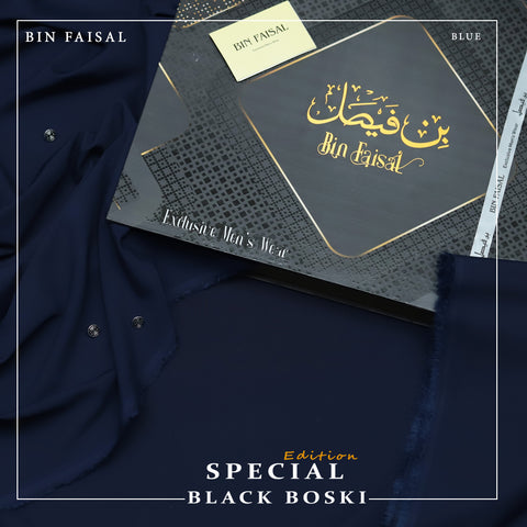 LUXURY BLACK EDITION BOSKI :- NAVY BLUE