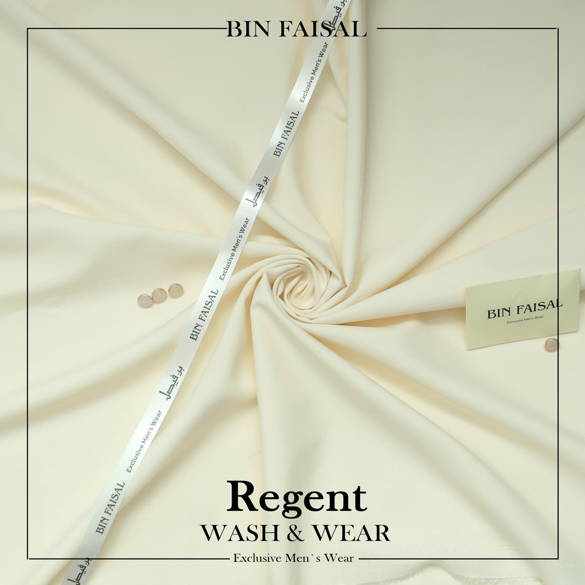 Regent Premium Wash & Wear”-Cream